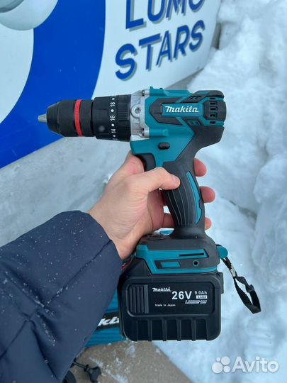 Шуруповерт для ледобура Makita 9Ач 200Nm