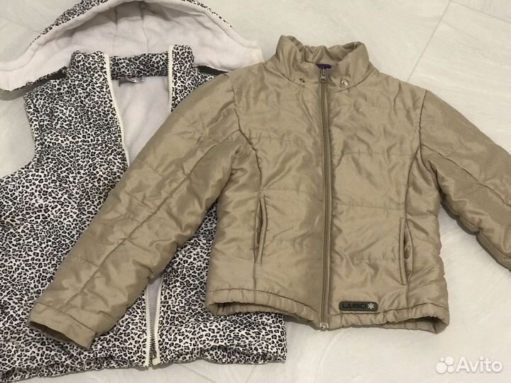 Куртка и жилетка