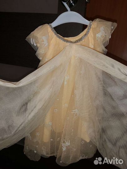 Платье для девочки 92