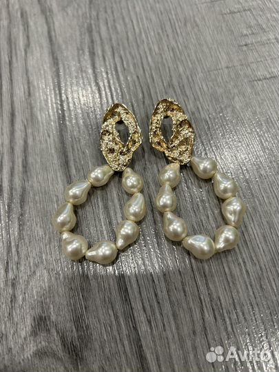Серьги mango zara