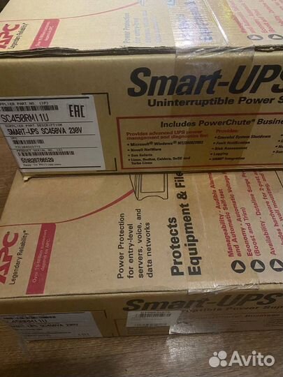 Ибп APC Smart-UPS SC450RMI 1U