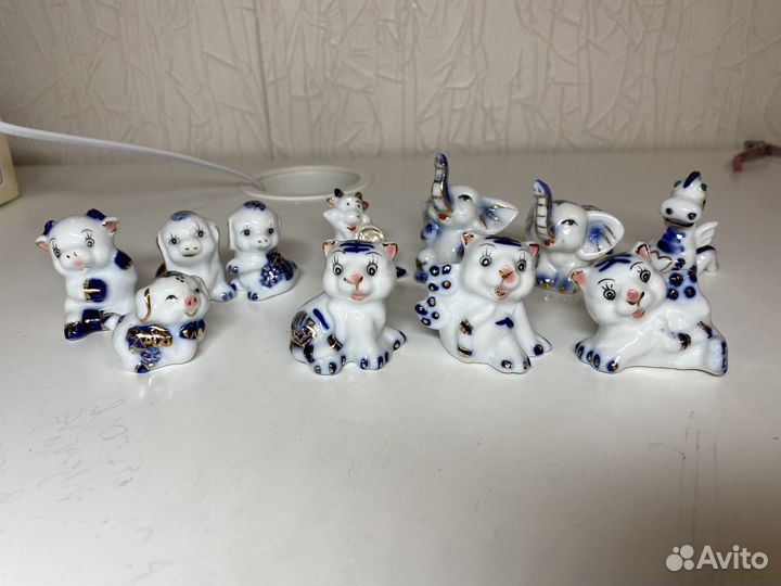 Фигурки животных коллекционнные