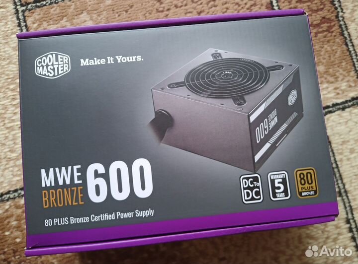 Блок питания ATX 600W