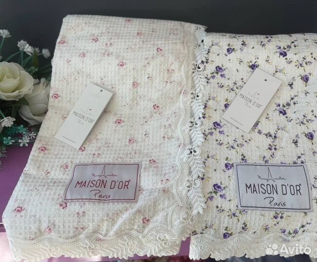 Плед Maison Dor “roses pkie” размер: Евро 220-240