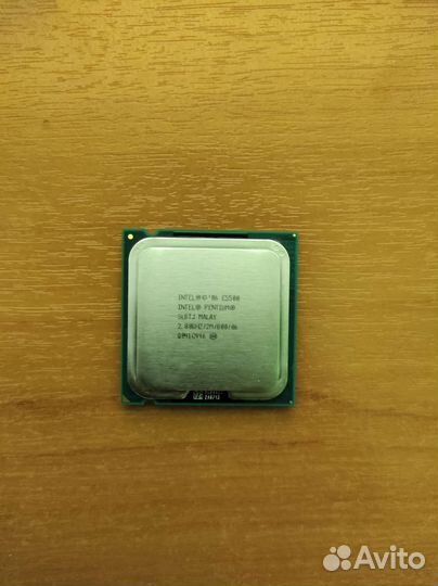 Процессор intel pentium e5500