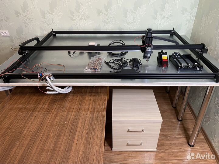 Лазерный гравер с чпу (+ фрезерный гравер)