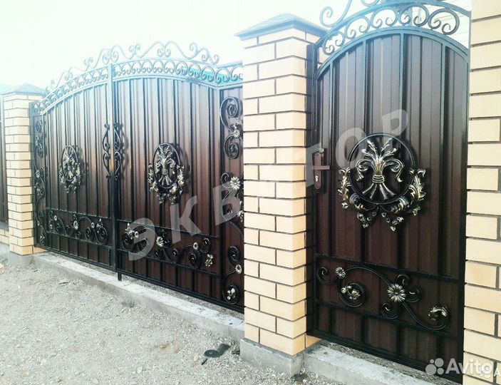 Кованые ворота