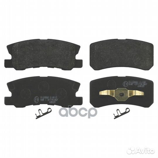 Колодки торм.задн. ADC44259 Blue Print