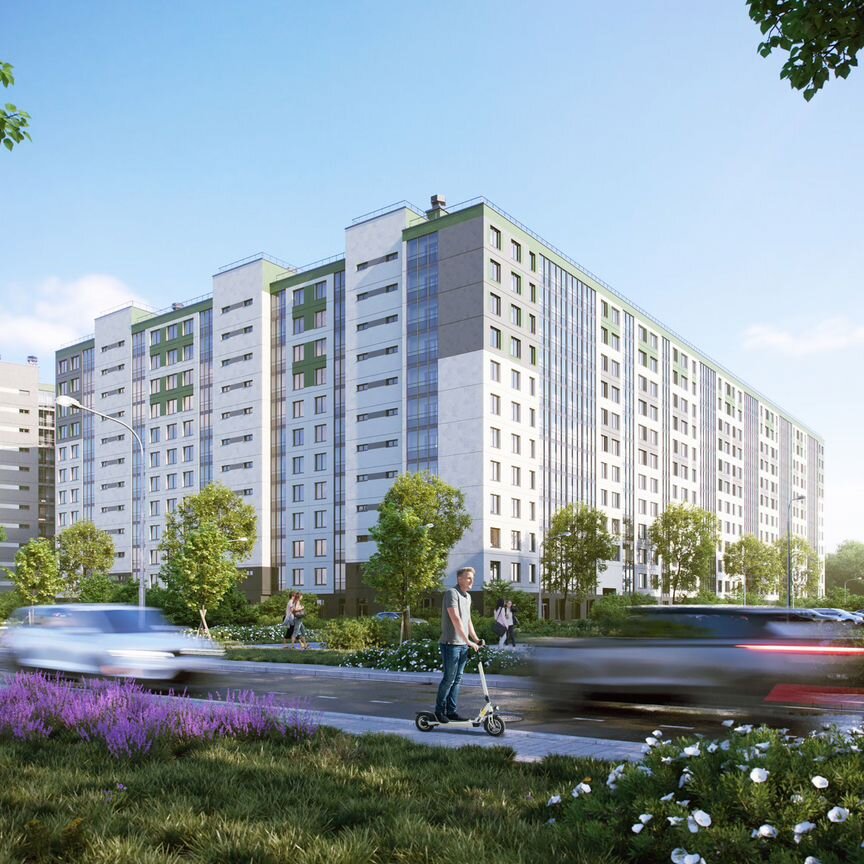 1-к. квартира, 30 м², 9/12 эт.