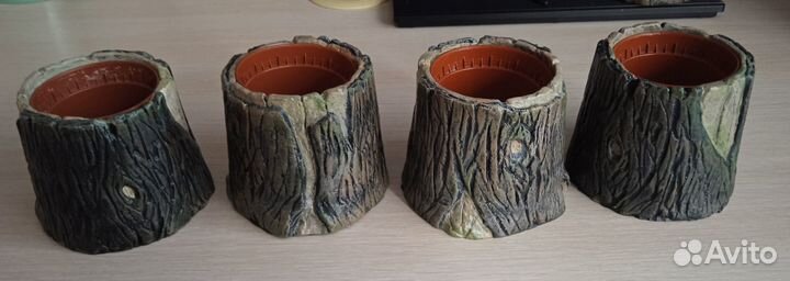 Кашпо (гипс) для растений