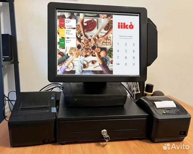 Полный комплект кассы для чайханы ркипер Айко
