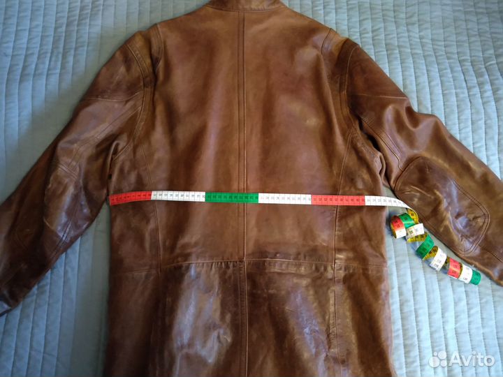 Куртка мужская кожаная Fossil Leather Jacket Mens