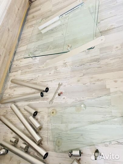 Компьютерный стол стеклянный бу