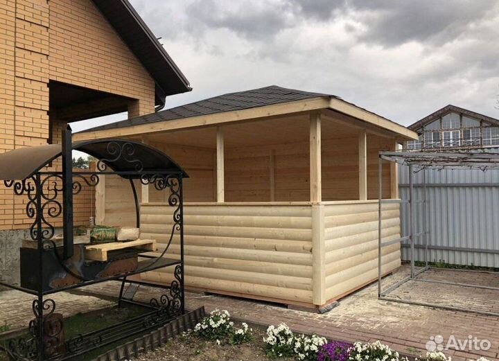 Беседка под ключ