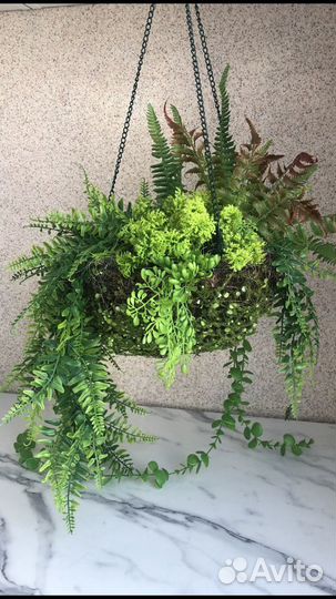 Подвесной сад искусственный