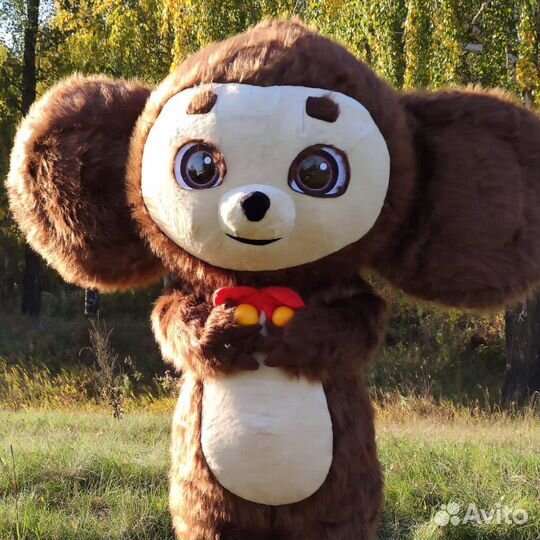 Поздравление ростовой куклы Чебурашки Ушастика