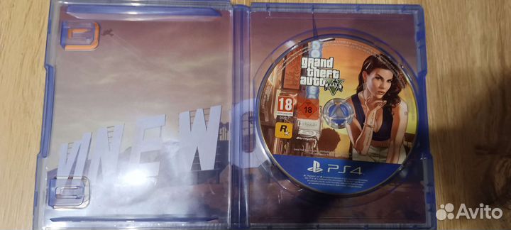 Gta 5 ps4 диск