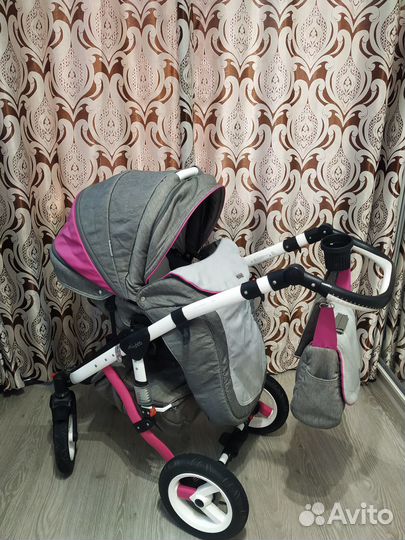 Коляска 3в1 adamex