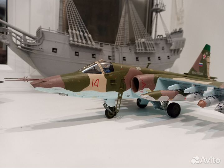 Су-25 масштаб 1:48