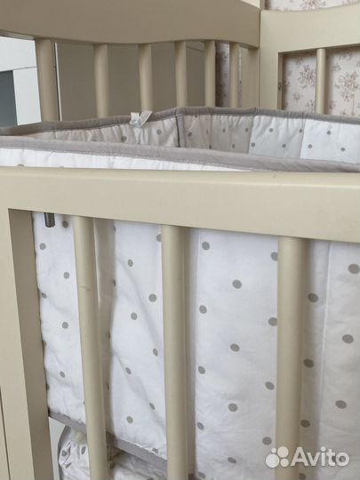 Бортики на кроватку Икея