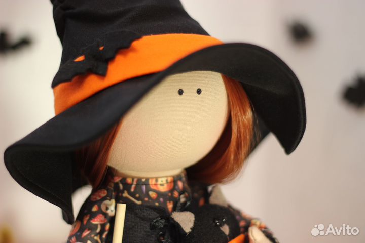 Интерьерная кукла Ведьмочка