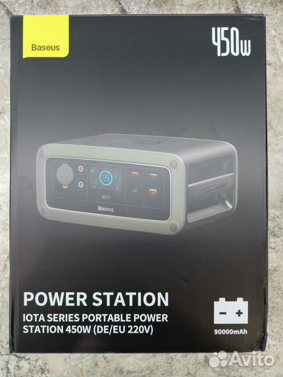 Портативная электростанция Baseus 450 Вт 90000 мАч