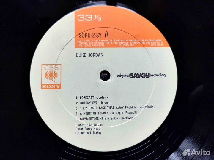 Duke Jordan – Duke Jordan – Japan 1975