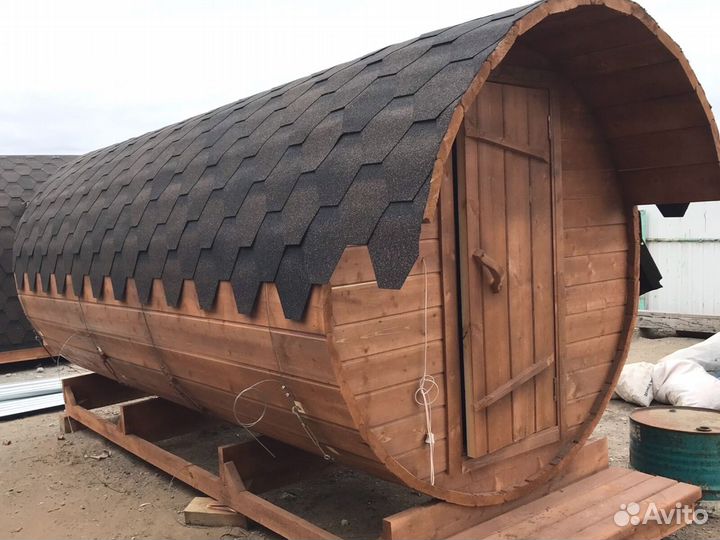 Бани-бочки квадро в наличии