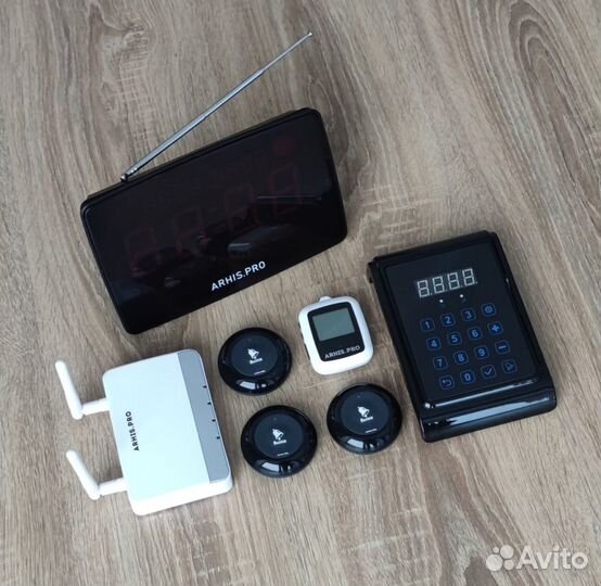 Кнопка вызова официанта модель Премиум, комплект