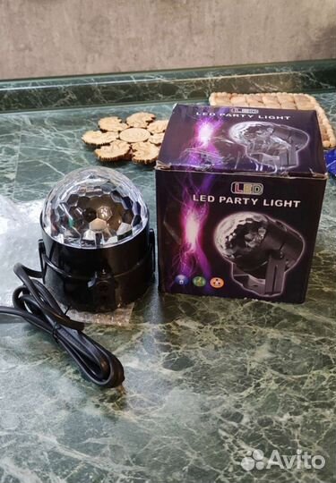 Диско шар новый