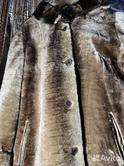 Шуба мутон