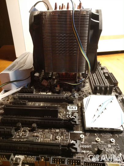 Материнская плата+ процессор