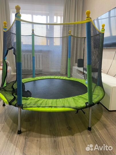 Батут с сеткой