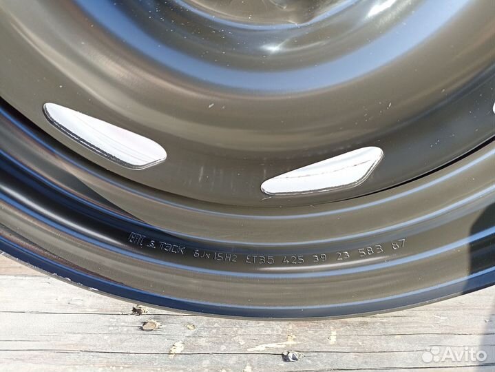 Диски штампованные R 15 тзск на Ваз LADA Granta