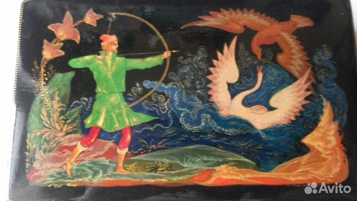 Палехская шкатулка