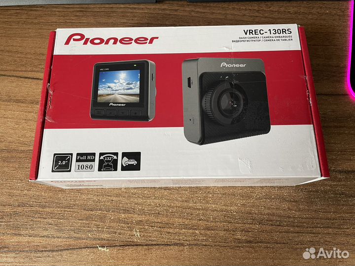 Видеорегистратор pioneer vrec-130rs