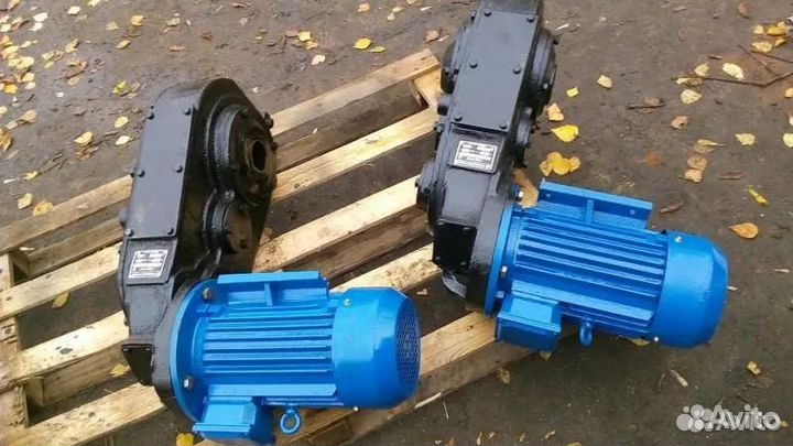 Мотор-редуктор цилиндрический Ц3У-355 Б/у