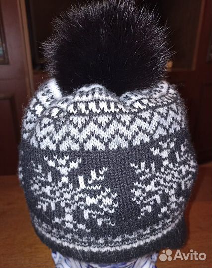Шапка зимняя женская, р.57-59