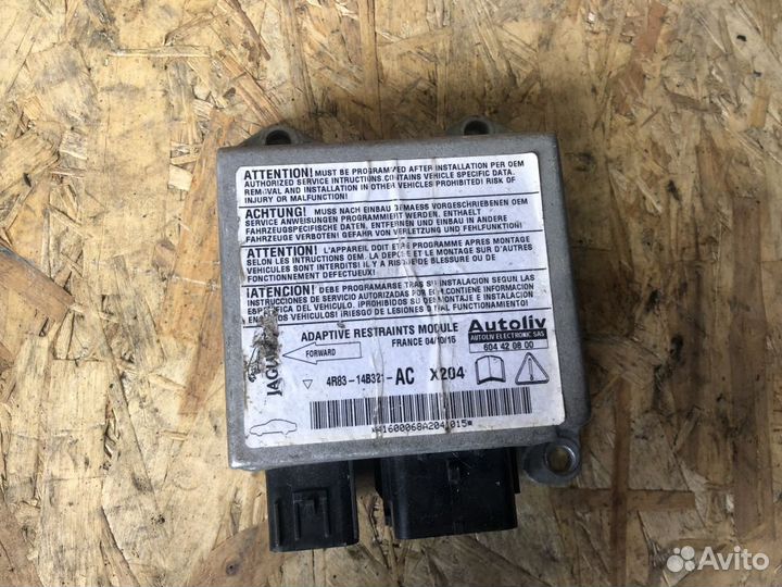 Блок SRS airbag jaguar s-type