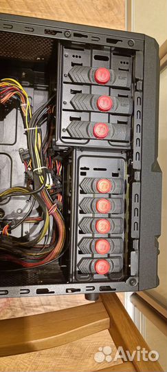 Корпус MS-II + бп Thermaltake TR2 600W, ATX, 120mm