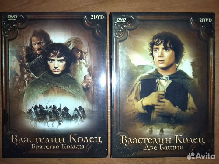 Трилогия Властелин колец на 6 DVD (лицензия)