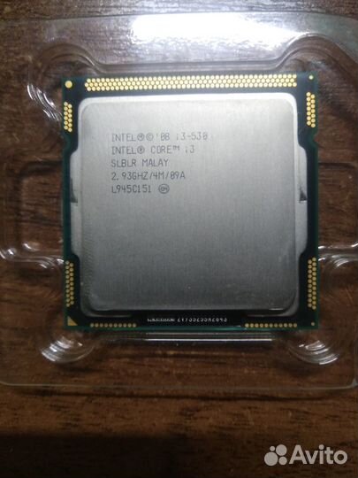 Материнская плата с процессором i3 530