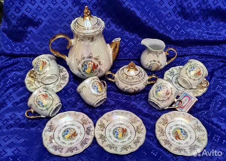 Фарфоровый сервиз мадонна гдр Германия