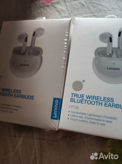 Наушники lenovo ht-38(беспроводные)