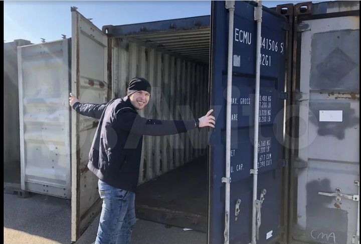 Склад - контейнер в аренду, 32 м²