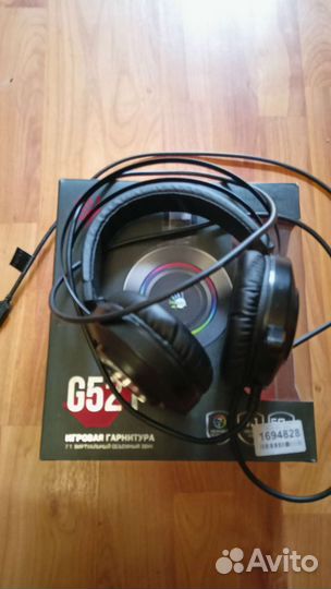 Игровые наушники с микрофоном