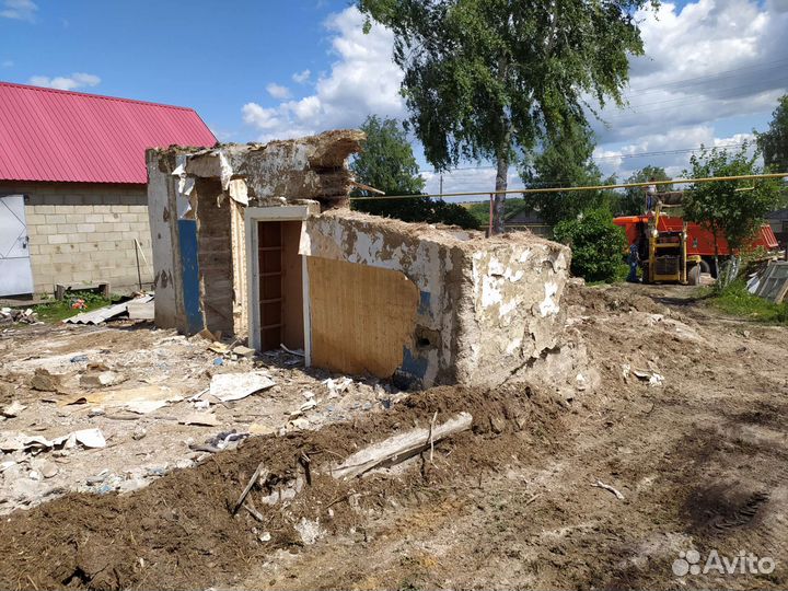 Демонтаж, домов, бань, квартир,стяжки и т.д