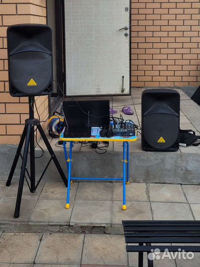 Аренда колонок, микрофонов, микшер. пультов