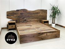 Кровать из слэба