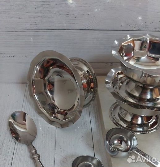 Креманка для мороженного нержавеющая сталь